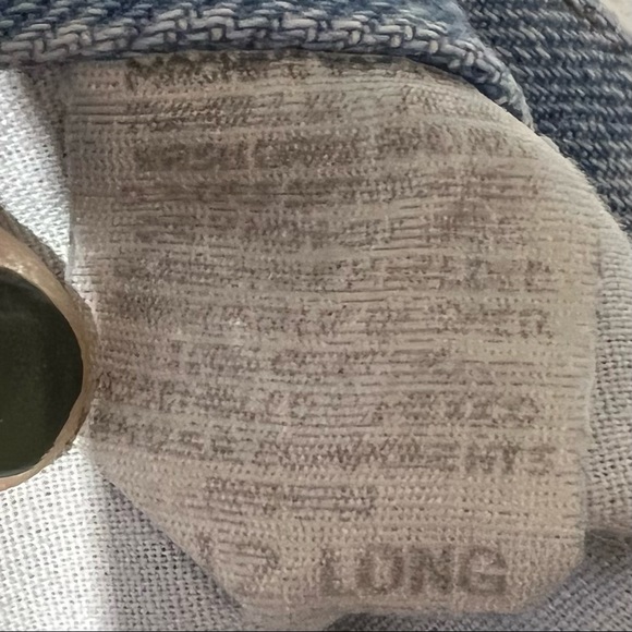 Vintage Riders Women's 12 High Waist Mom Jeans DIY Cropped Raw Hem Light Wash - Picture 8 of 10